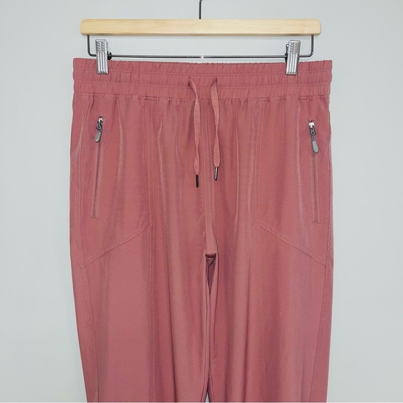 Libin Lightweight Joggers Women's Size Medium Dusty Rose Pink Quick Dry Pants - Picture 4 of 10